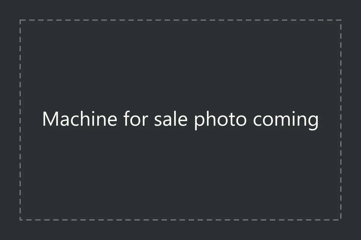 Placeholder: a photo of a Salt Flats machine for sale is coming
